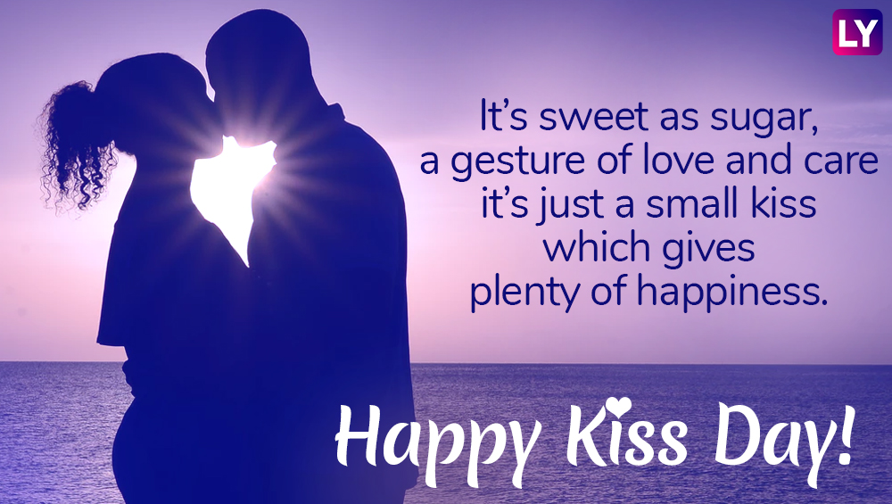 Happy Kiss Day 2019 Wishes Romantic Messages SMS 