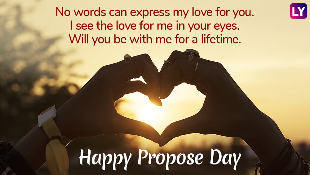 Happy Propose Day 2019 and Valentine’s Day in Advance Messages: Best ...