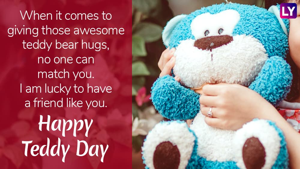 Happy Teddy Day 2019 Wishes: SMS, GIF Images, WhatsApp Stickers and ...