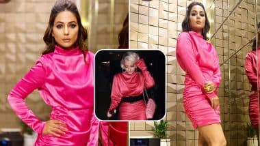 After Divyanka Tripathi, Diet Sabya Calls Out Hina Khan For Plagiarising a Pink Dress From House of CB! See Pics