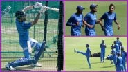 Virat Kohli and Co Practice Hard Ahead of IND vs AUS 2nd T20I in Bengaluru, See Photos