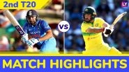 IND vs AUS 2nd T20 2019 Stats Highlights: Glenn Maxwell Century Hands Australia 2-0 Series Win