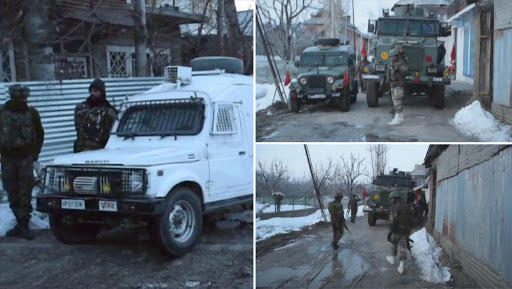 Jammu & Kashmir: Two Jaish-e-Mohammed Terrorists Gunned Down in Shopian Encounter in Shopian, Search Operation Underway