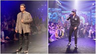 Lakme Fashion Week 2019 Day 5: Karan Johar Dazzles in an Embellished Snehla Khan Creation While Ranveer Singh Turns Into a Gully Boy (View Pics)