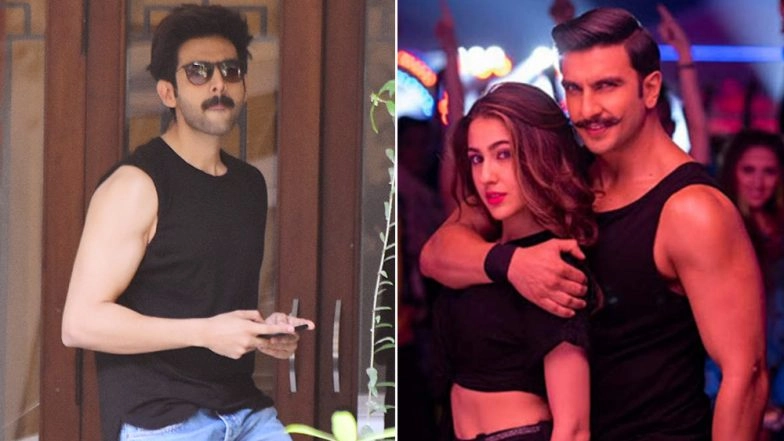 Kartik Aaryan Transforms His Boring Look From 'Pati, Patni Aur Woh' Into a HOT one, Instantly Reminding Us Of Ranveer Singh!