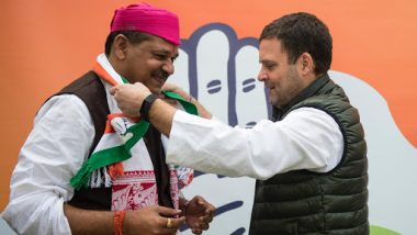 Lok Sabha Elections 2019: Suspended BJP MP Kirti Azad Joins Congress in Bihar, Likely to Contest From Darbhanga