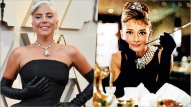 Oscars 2019: Lady Gaga Sports Priceless Tiffany Yellow Diamond Once Worn by Audrey Hepburn
