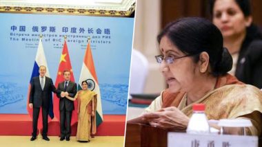India, Russia, China Issue Joint Statement Against Terrorism During Tri-Lateral Summit at Zhejiang, Without Naming Pakistan
