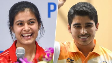 ISSF Shooting World Cup 2019: Manu Bhaker, Saurabh Chaudhary Clinch Gold Medal in 10m Air Pistol Mixed Team