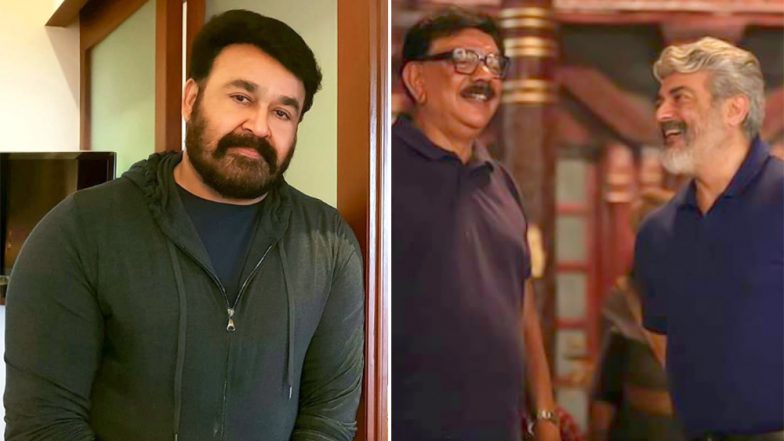 Picture of Ajith on the Sets of Mohanlal’s Marakkar Takes the Internet by Storm