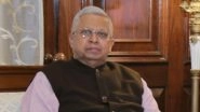Meghalaya Governor Tathagata Roy, Who Called For 'Boycott of Kashmiris', Faces Empty Chairs in Assembly