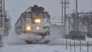 US Polar Vortex Effect: Chicago sets its Rail Tracks on Fire to Keep them Functioning