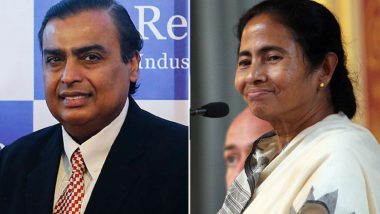 West Bengal Becoming Best Bengal Under Mamata Banerjee, Says Mukesh Ambani at BGBS 2019; Watch Video