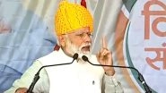 Narendra Modi Gets Third Clean Chit by EC, No Violation of Model Code of Conduct in PM's Barmer Speech, Says Poll Panel
