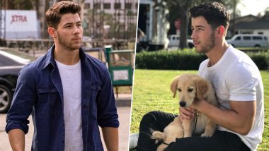 Nick Jonas Posts An Adorable Picture With A Puppy On Instagram, We Bet It'll Give You Heart Eye Emoji Feels