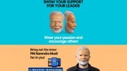 Modi Masks Introduced by BJP on NaMo App Ahead of Lok Sabha Elections 2019, Party Says 'Wear Your Passion'