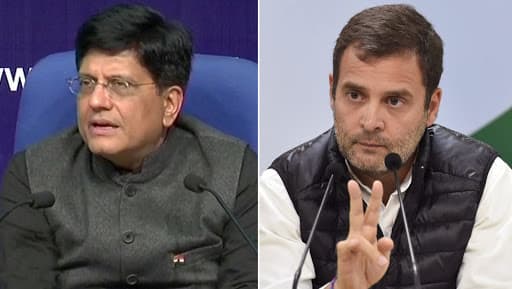Piyush Goyal Hits Back at Rahul Gandhi For Questioning 'Make in India' Initiative on Vande Bharat Express Breakdown Piyush Goyal Hits Back at Rahul Gandhi For Questioning 'Make in India' Initiative on Vande Bharat Express Breakdown
