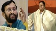 Mamata Banerjee on Dharna to Save Herself from CBI: Prakash Javadekar