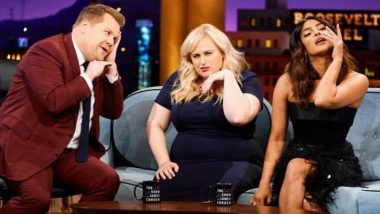 Priyanka Chopra And Rebel Wilson Give James Corden Some Hot-Model-Pose Lessons At The Late Late Show - View Pics!