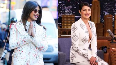 Priyanka Chopra's Pantsuit Ensembles Teach A Very Important Life Lesson; Go Big Or Go Home!