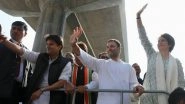 Priyanka Gandhi Makes Political Debut With Mega Roadshow With Rahul, Jyotiraditya Scindia in Lucknow
