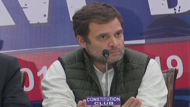 CBI Vs Kolkata Police: Congress President Rahul Gandhi Extends Support to Mamata Banerjee, Says 'Entire Opposition Will Stand Together'