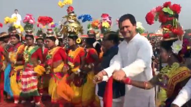 Watch: Rahul Gandhi Dances With Tribals in Odisha, Video Goes Viral