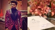 Ranveer Singh Says 'Most Precious Award' On Receiving Amitabh Bachchan's Handwritten Note For Gully Boy