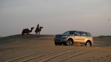 2019 Ford Endeavour Facelift SUV Launched in India; Prices Start From Rs 28.19 Lakh