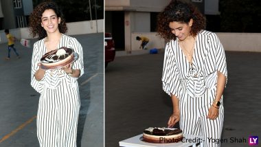 Sanya Malhotra Birthday: Photograph Actress Looks Stunning As She Celebrates Her Special Day With Media (View Pics)