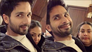 Shahid Kapoor Goes Goofy With Wifey Mira In These Birthday Special Selfies! View Pics