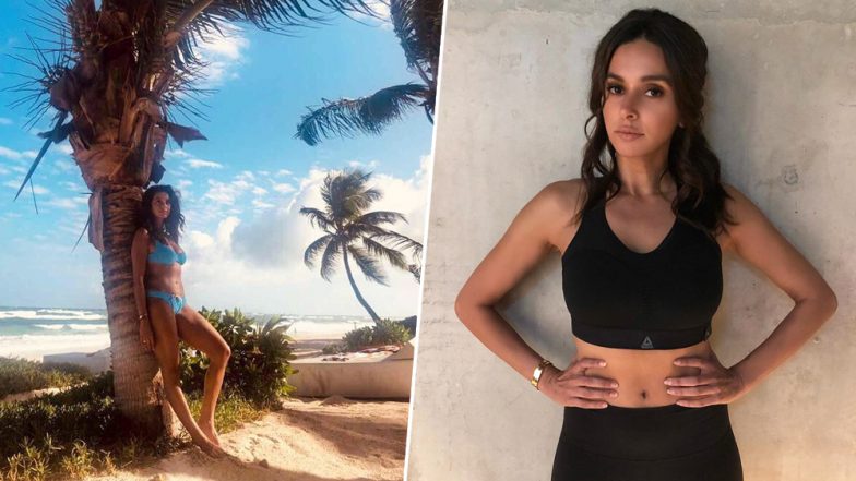 Shibani Dandekar Looks Super HOT in a Baby Blue Bikini in This Pic Clicked by Boyfriend Farhan Akhtar