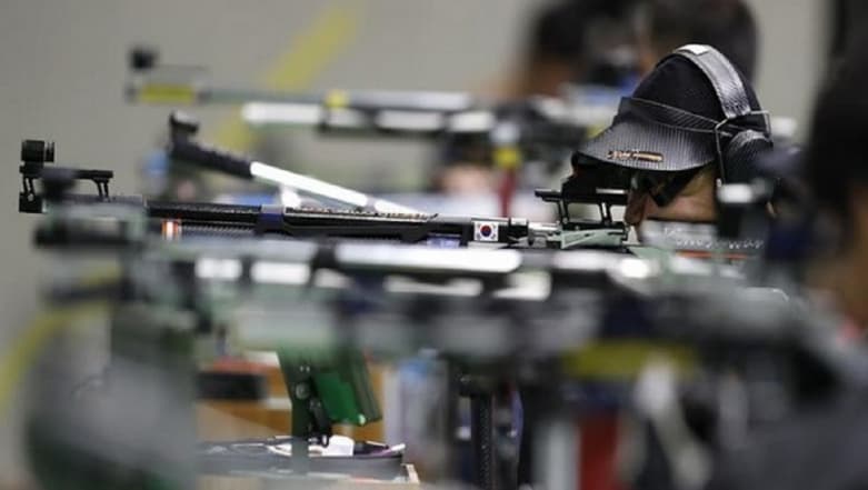 ISSF Shooting World Cup 2019: Divyansh Singh Parmar Bags Gold Medal in Men's 10m Air Rifle Event ISSF Shooting World Cup 2019: Divyansh Singh Parmar Bags Gold Medal in Men's 10m Air Rifle Event