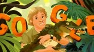 Steve Irwin's 57th Birthday: Google Doodle Honours Australian Conservationist With Illustrations Tracing His Love for Crocodiles