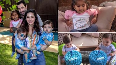 Video! Sunny Leone Wishing Happy Birthday to Her little Bundles of Joy Is Too Cute To Miss!