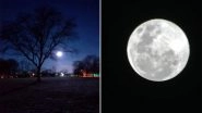 Super Snow Moon 2019 Pictures: Check First Glimpses of The Biggest Supermoon of The Year