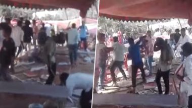 'Why Chicken and Not Mutton?' Telangana Wedding Turns Ugly As Families of Bride and Groom Fight Over Food Served (Watch Viral Video)