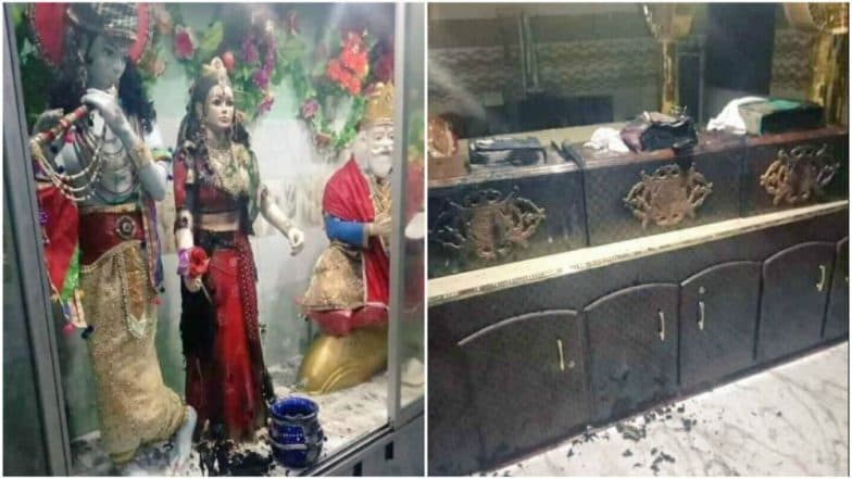 Hindu Temple Vandalised, Holy Books, Idols Burnt in Pakistan's Sindh Province Hindu Temple Vandalised, Holy Books, Idols Burnt in Pakistan's Sindh Province
