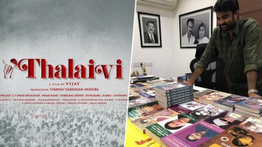 Jayalalithaa Biopic: Amala Paul’s Ex-Husband AL Vijay to Begin Shooting for Thalaivi on This Date