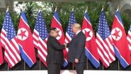 Second Donald Trump-Kim Jong Un Summit in Vietnam: US President Arrives in Hanoi Ahead of Meet