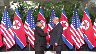Second Donald Trump-Kim Jong Un Summit in Vietnam: US President Arrives in Hanoi Ahead of Meet