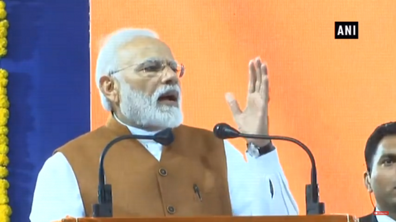 Congress and its Allies Demoralizing Security Forces by Asking Proof of Air Strikes in Pakistan, Says Narendra Modi