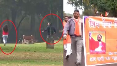 Valentine's Day 2019: Shiv Sena Members Storm Into Chandigarh Park, Force Couples to Flee