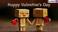 Valentine's Day 2019 Wishes and Messages: Romantic WhatsApp Stickers, GIF Images, Love Quotes, SMS to Send Happy Valentines Day Greetings