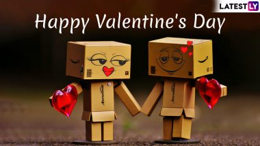 Valentine's Day 2019 Wishes and Messages: Romantic WhatsApp Stickers, GIF Images, Love Quotes, SMS to Send Happy Valentines Day Greetings