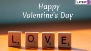 Happy Valentine&rsquo;s Day 2019 Messages & Shayari: Romantic WhatsApp Stickers, GIF Image Wishes, SMS, Instagram Love Quotes to Send Valentine&rsquo;s Day Greetings!