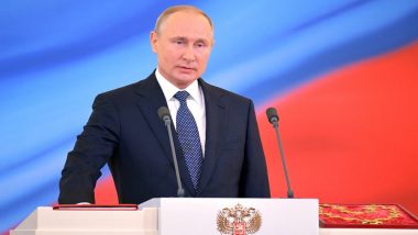 Russian President Vladimir Putin Signs Laws on Curbing Fake, Offensive News