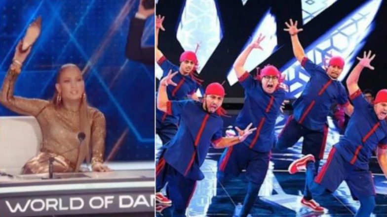 Jennifer Lopez Throws Her Shoe At a Mumbai Dance Group Performing On Yuva Song at World Of Dance 2019 - Watch Video