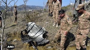 First Photo of Wreckage of Pakistani F-16 Jet Shot Down by India's MiG-21 Is Out