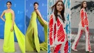 From a Red Moschino Pantsuit to a Neon Green Prabal Gurung Gown, Alia Bhatt's Fashion Outings Take Berlin By Storm - View Pics